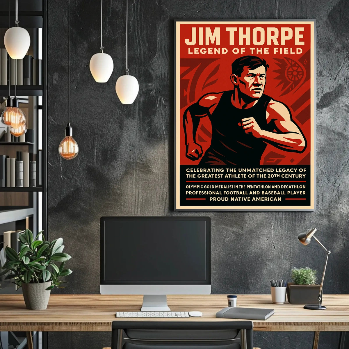 Jim Thorpe Legend of the Field Jim Thorpe Poster