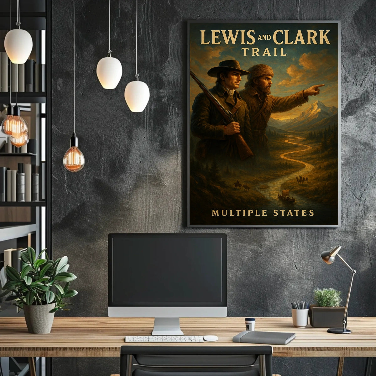 Lewis And Clark Trail Poster