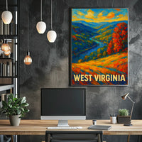 West Virginia Landscape Poster