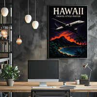 Hawaii Travel Style Poster PosterGoat