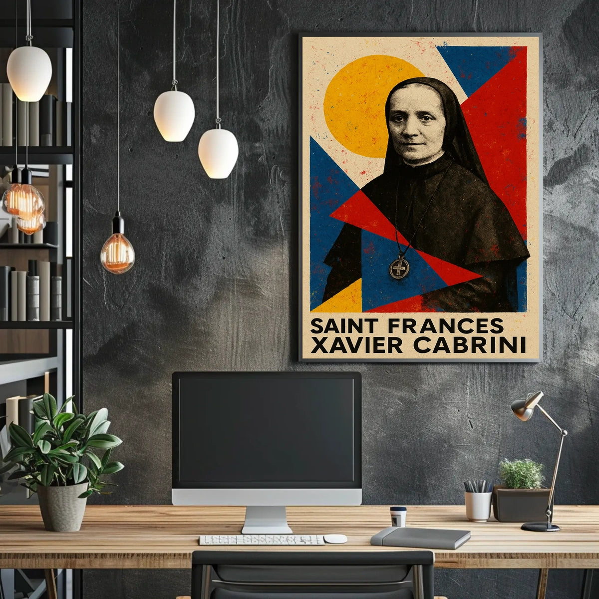 Saint Frances Xavier Cabrini Poster