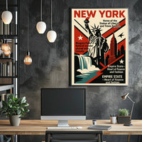 New York Icons Poster