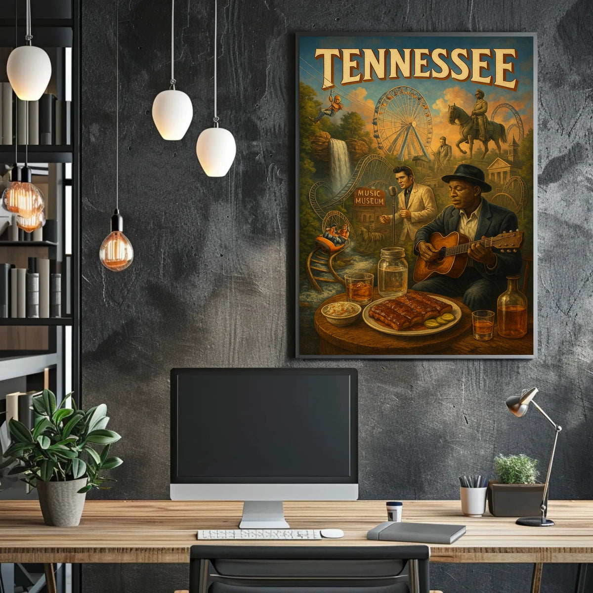 Tennessee A Cultural Journey Poster