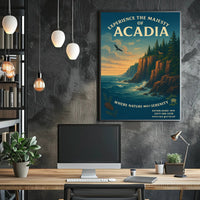 Experience the Majesty of Acadia Poster PosterGoat