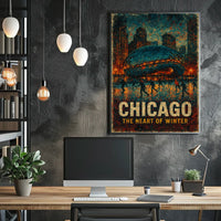 Chicago The Heart of Winter Poster