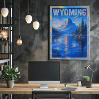 Wyoming Mountain Majesty Poster