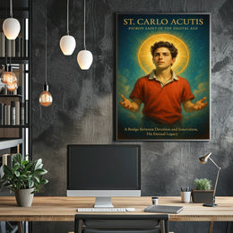 St. Carlo Acutis Patron Saint Of The Poster
