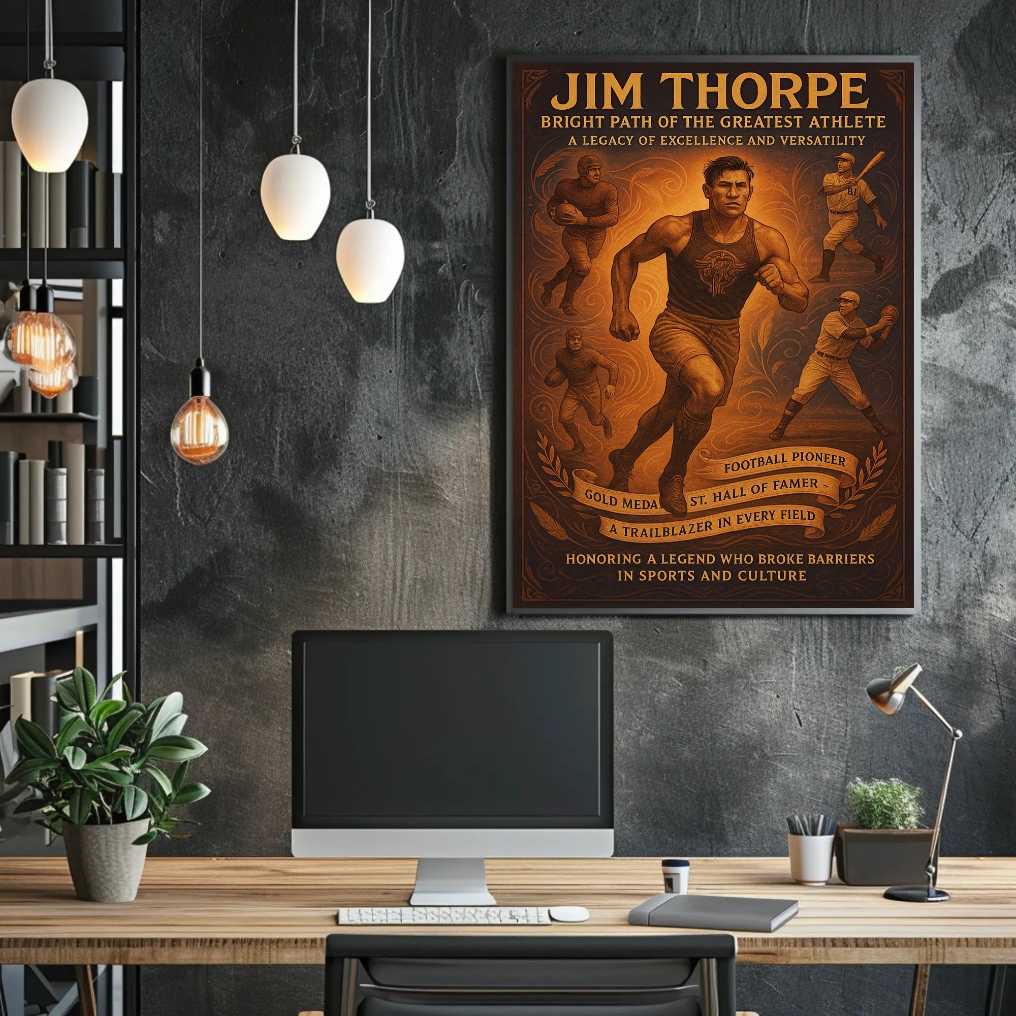 Jim Thorpe: A Legacy of Excellence Poster