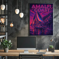 Amalfi Coast Dreamscape Poster