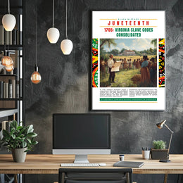 Juneteenth Commemorative Poster: Cultural or Heritage Poster