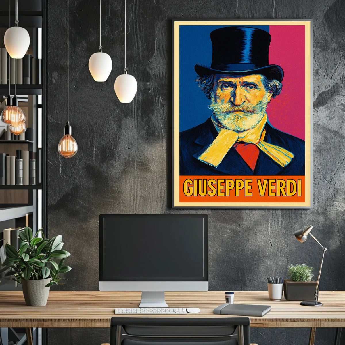 Giuseppe Verdi Poster
