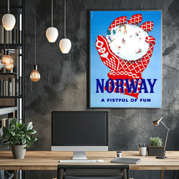 Norway A Fistful Of Fun Poster
