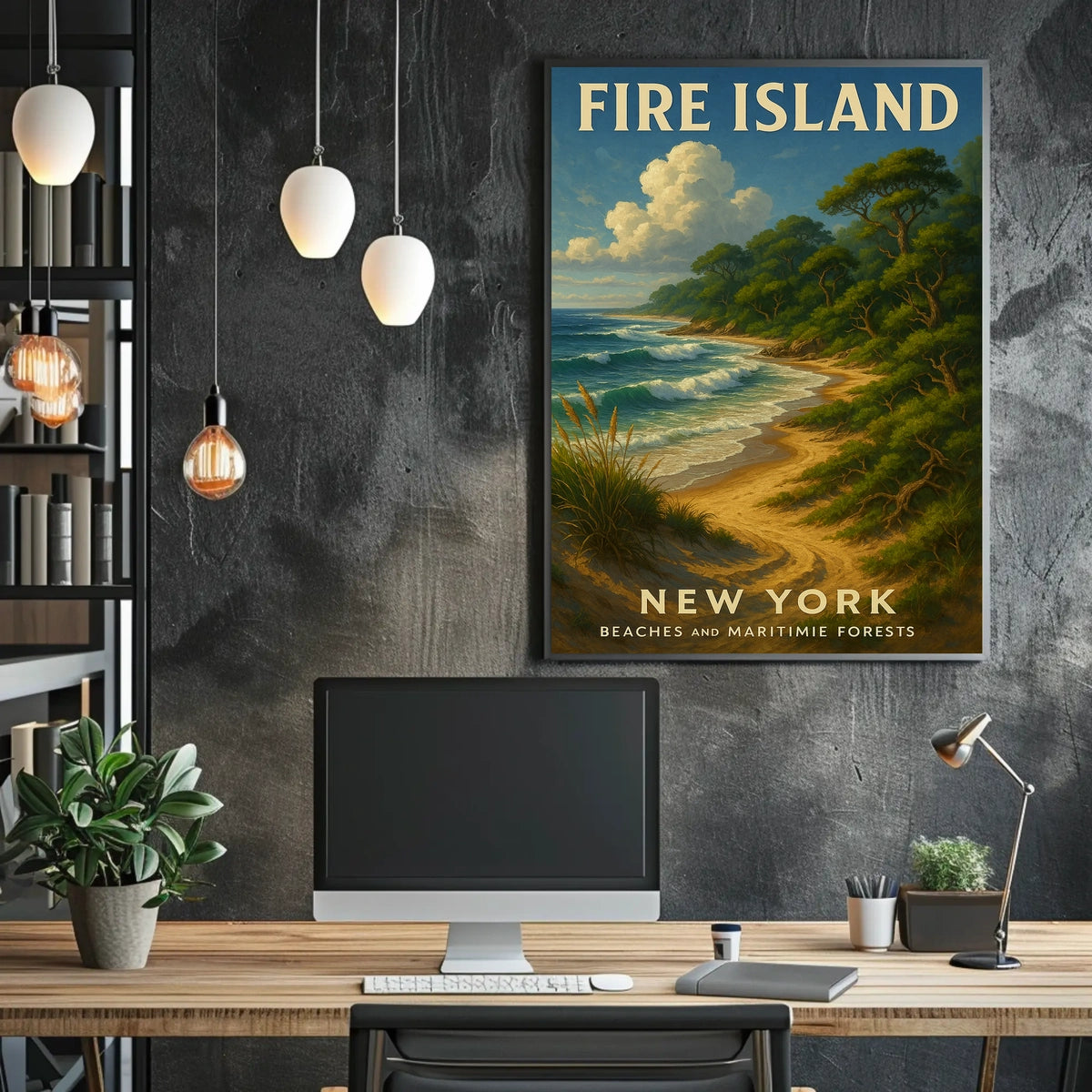 Fire Island New York Poster