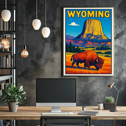 Wyoming Wilderness Poster