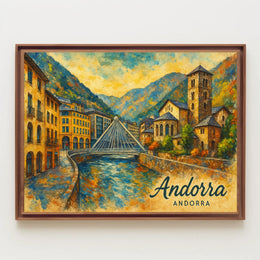 Scenic Andorra Poster