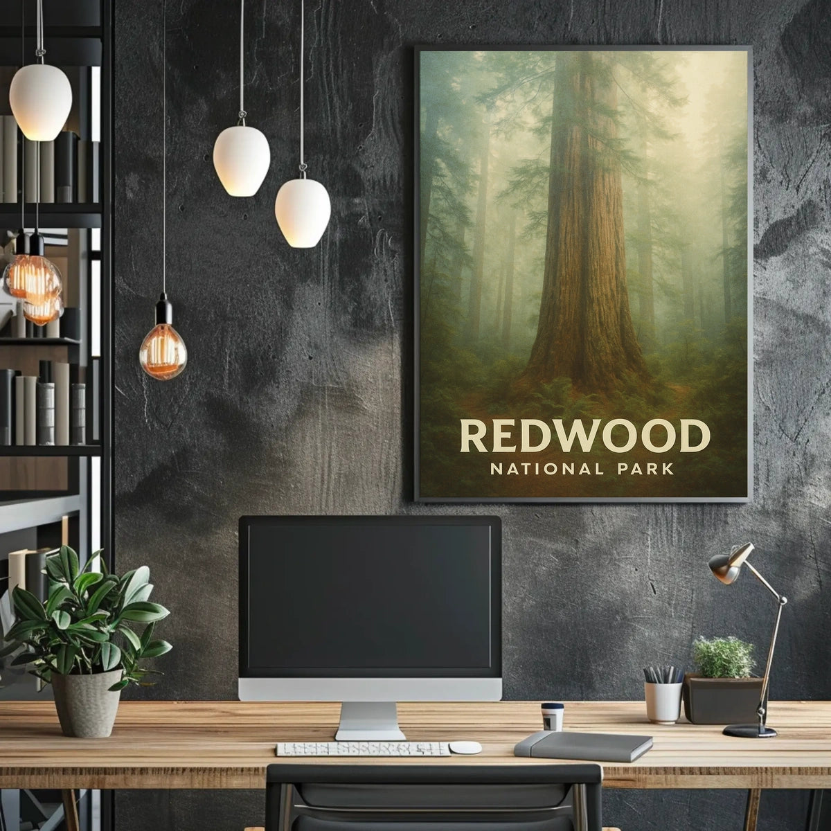 Redwood National Park Poster