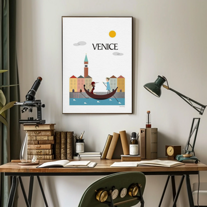 Venice: Romantic Gondola Ride Poster