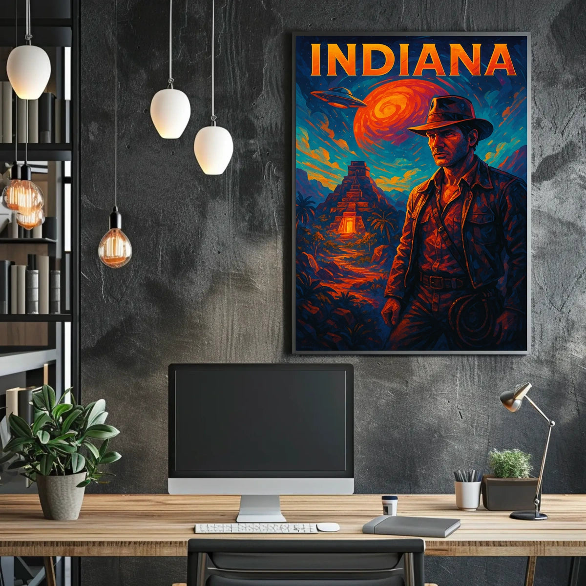Indiana Adventure Poster