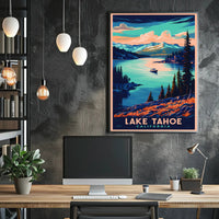 Lake Tahoe Scenic Poster
