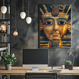 Vintage Urban Skyline Art Deco Poster