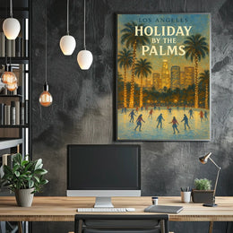 Holiday by the Palms Poster