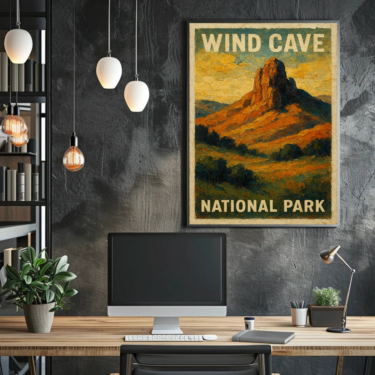 Wind Cave National Park Poster