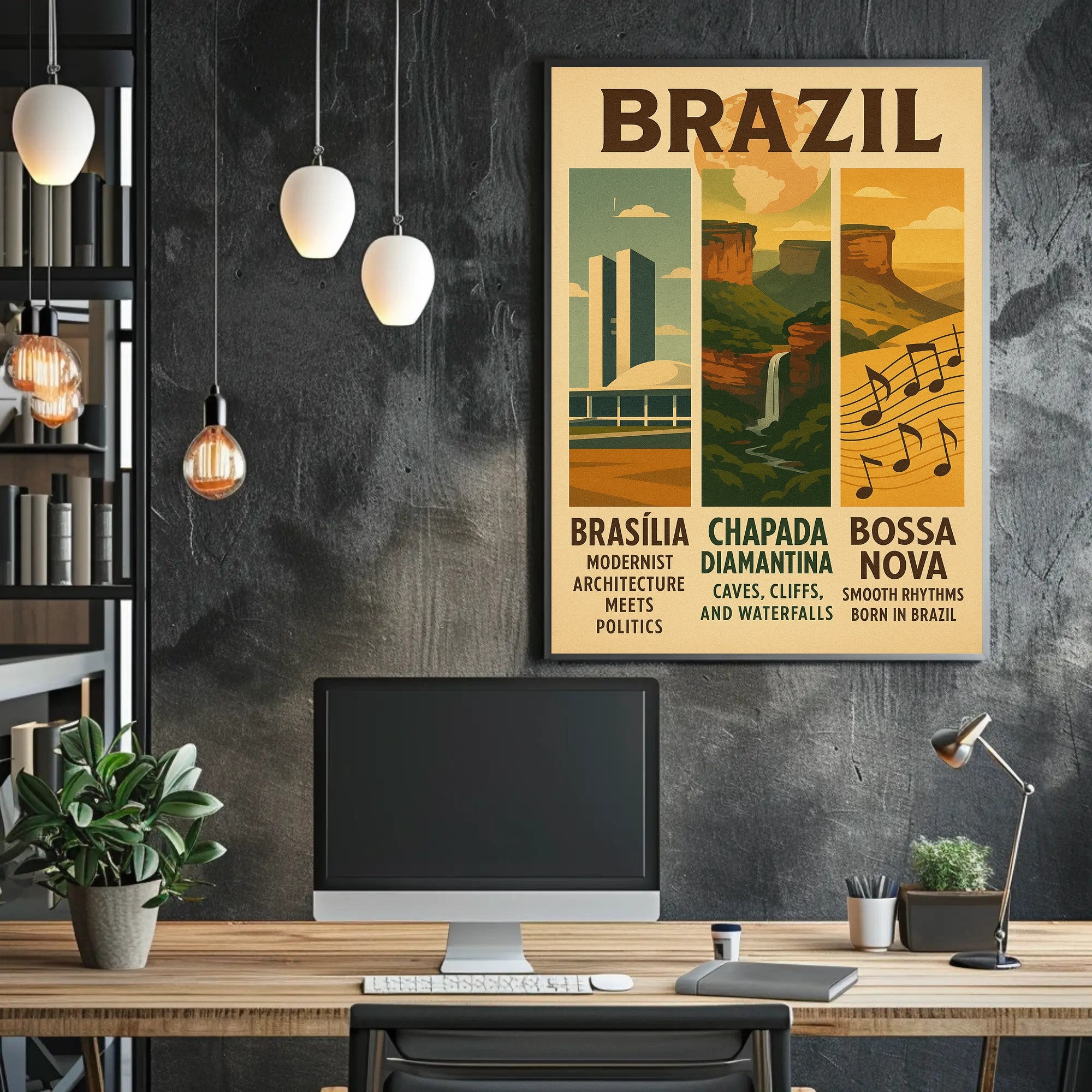 Discover Brazil Poster PosterGoat