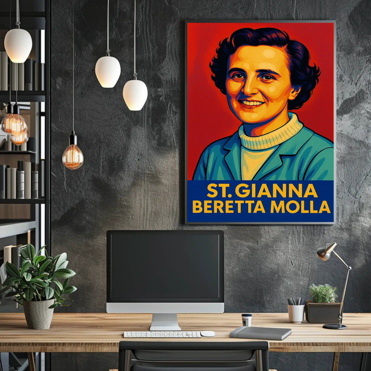 St. Gianna Beretta Molla Poster