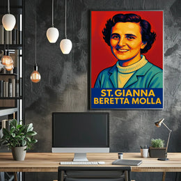 St. Gianna Beretta Molla Poster