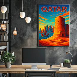 Qatar A Blend Of Tradition And Poster