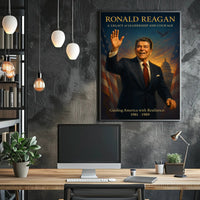 Ronald Reagan Inspirational American Presidential Poster