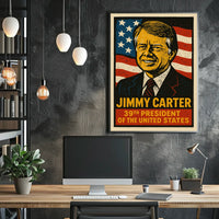 Jimmy Carter 39th President Poster