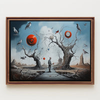 Dreamlike Surreal Art with Whimsical Elements - Artistic Poster