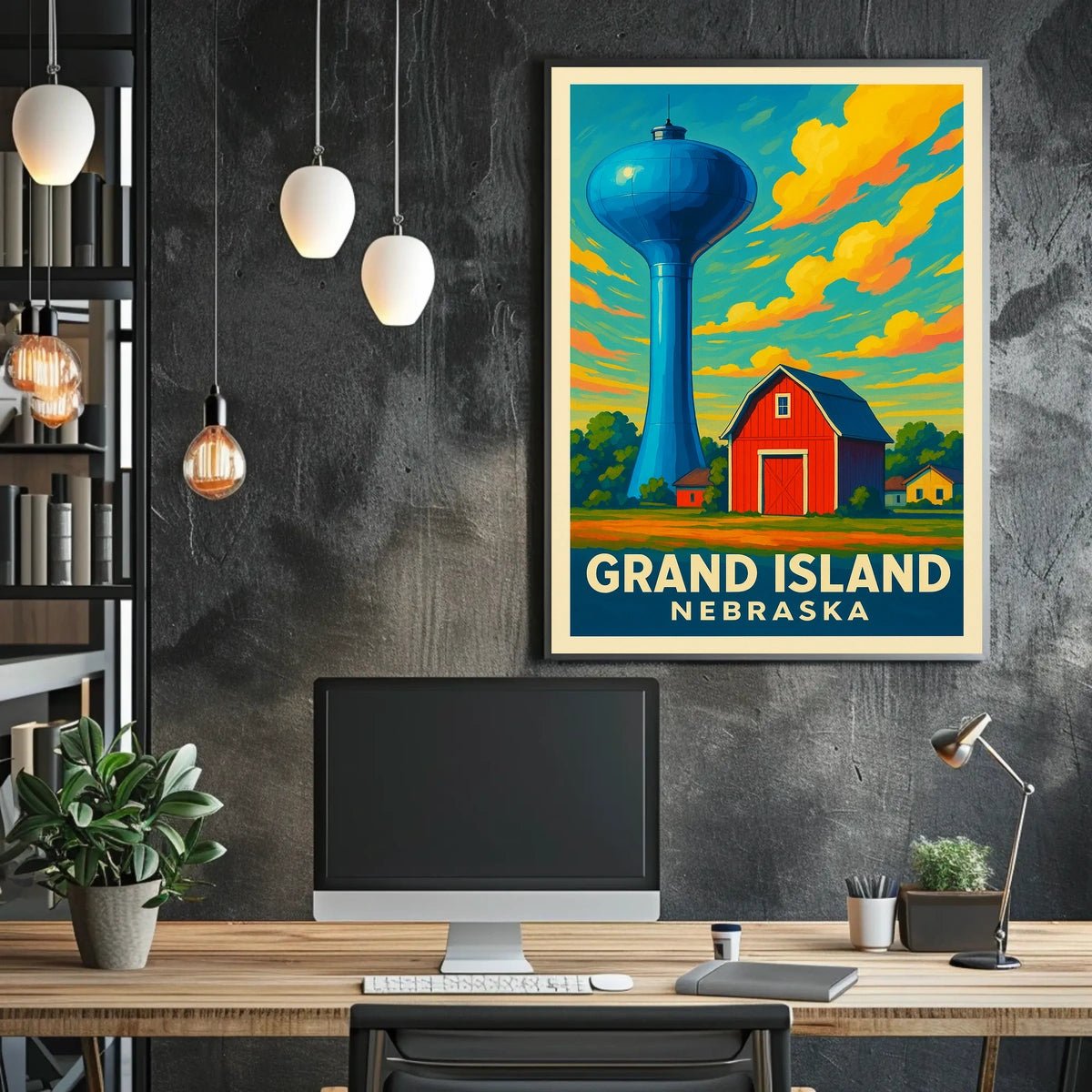 Grand Island, Nebraska Poster
