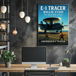 Grumman E-1 Tracer "The Stoof With a Roof" Poster PosterGoat