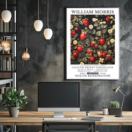 William Morris 19th Century Cotton Prints Poster