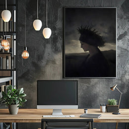 Mystical Dusk Portrait in Fantasy or Mythology Poster PosterGoat