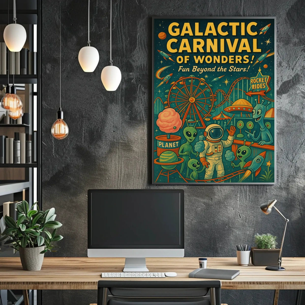 Galactic Carnival of Wonders Poster