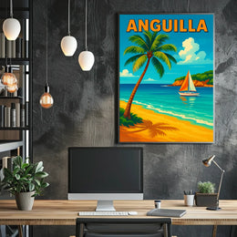 Anguilla Paradise Poster