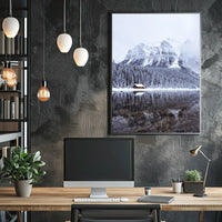 Tranquil Winter Landscape Poster