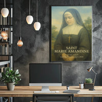 Saint Marie Amandine Poster