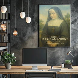 Saint Marie Amandine Poster