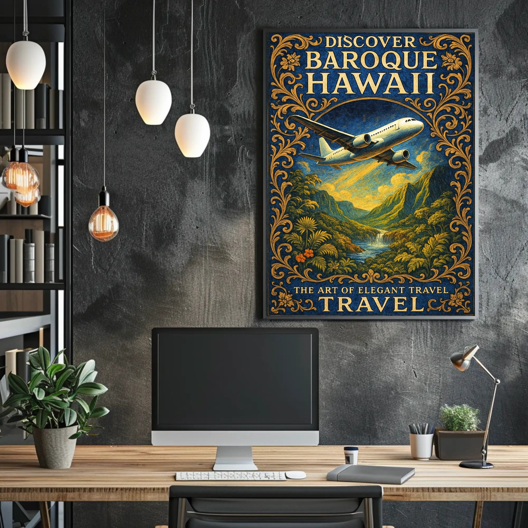 Discover Baroque Hawaii Poster PosterGoat