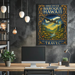 Discover Baroque Hawaii Poster PosterGoat