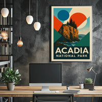 Acadia National Park Poster
