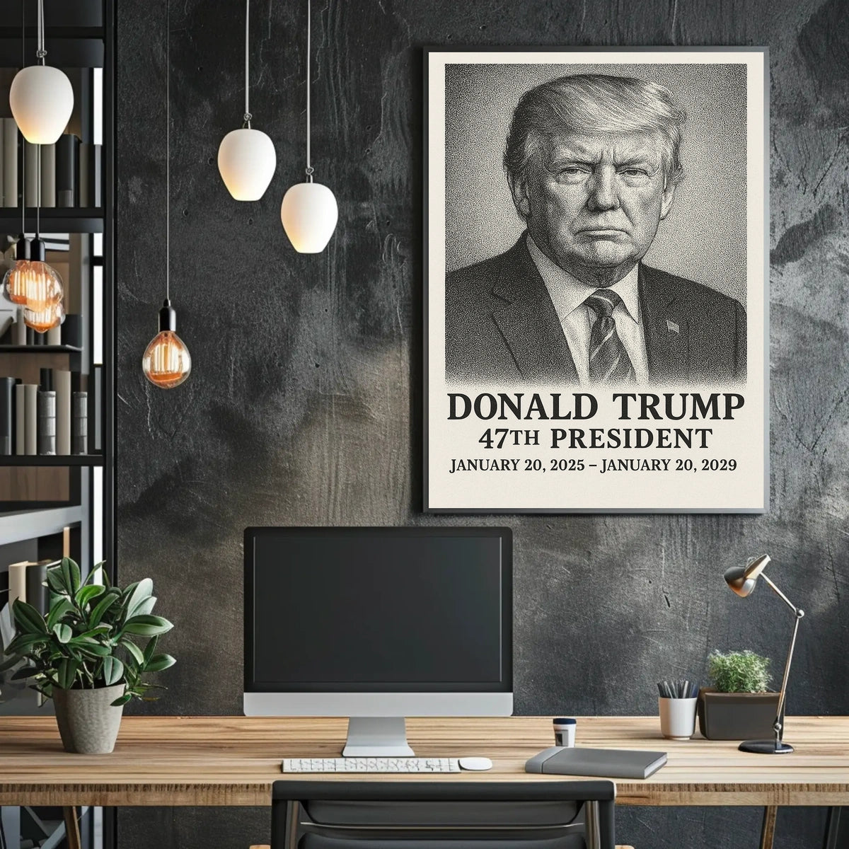 Donald Trump 47th President Poster