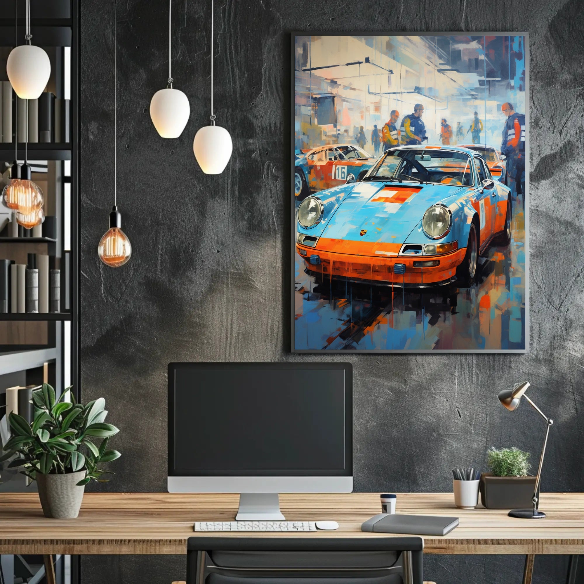 Racing Legends Poster PosterGoat