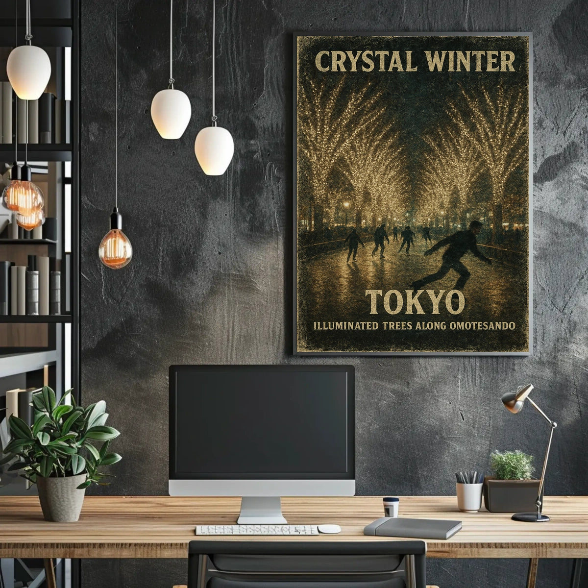 Crystal Winter In Tokyo Poster