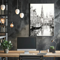 Tranquil Canal Scene Poster