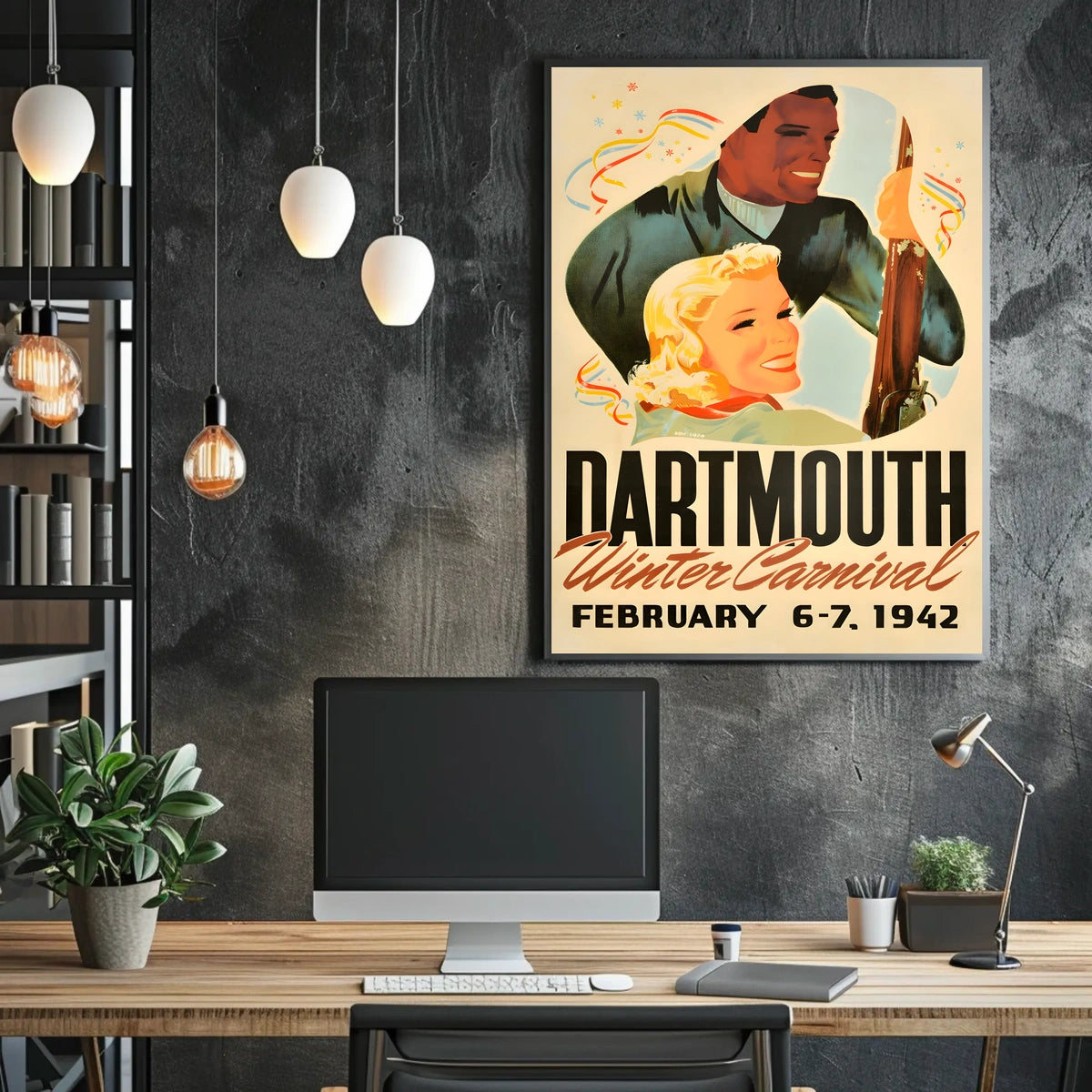 Dartmouth Winter Carnival 1942 Poster